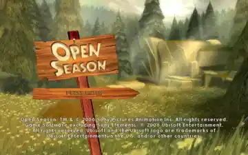 Open Season (USA) screen shot title